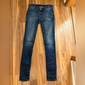 Buckle Women's Dark Blue Skinny Jeans